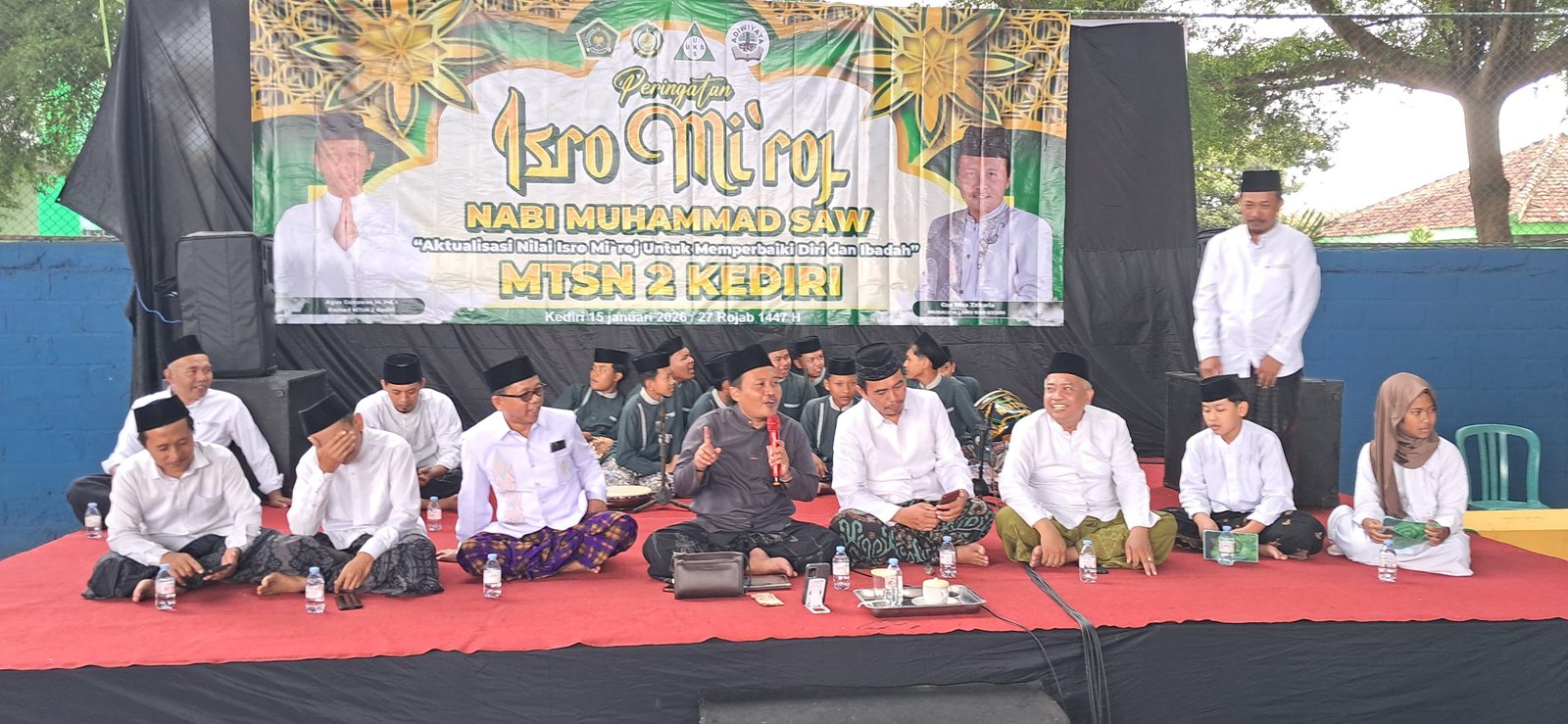 PERINGATAN ISRO MIROJ DI MTsN 2 KEDIRI