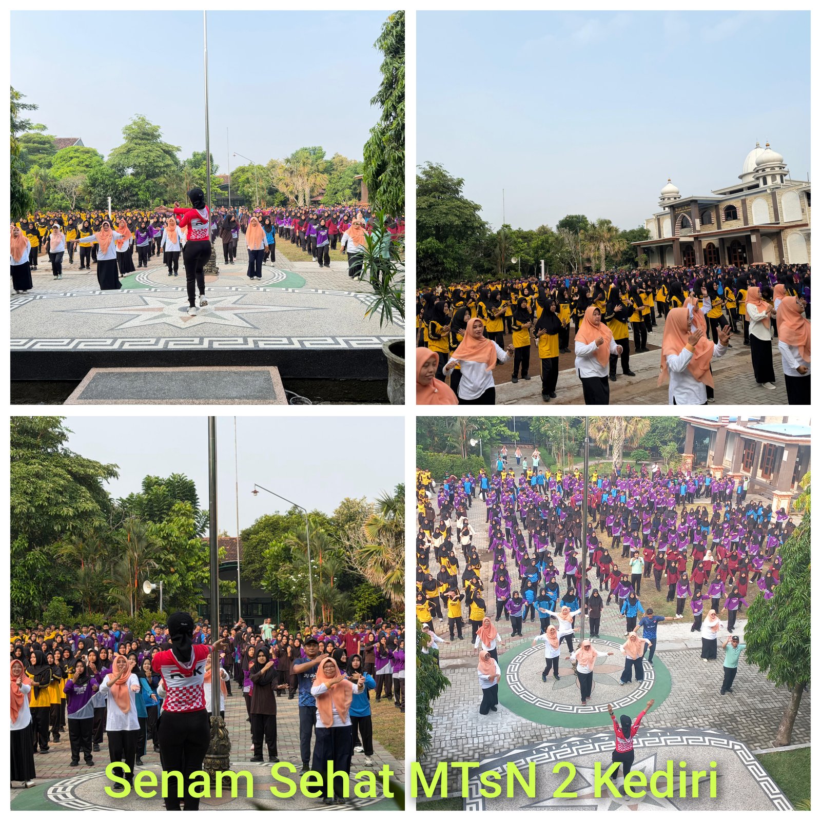 SENAM SEHAT  MTsN 2 KEDIRI