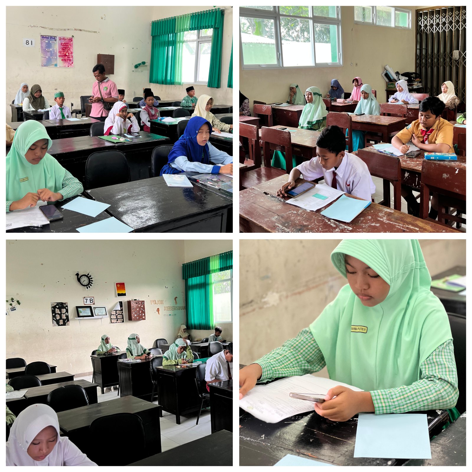 TES PMBM JALUR PRESTASI DAN UNGGULAN MTsN 2 KEDIRI